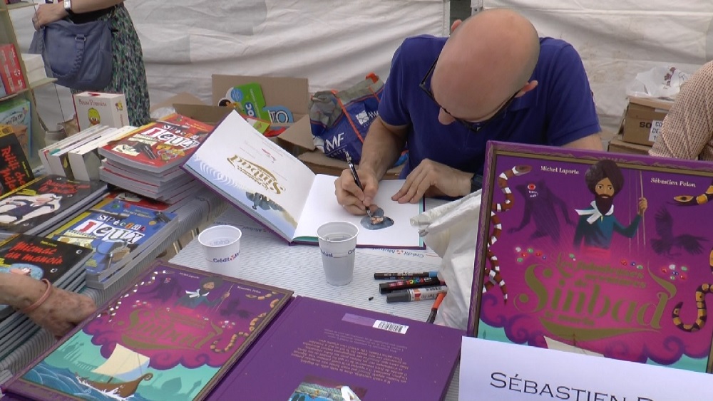 Journée spéciale livres pour enfants : "Sinbad le marin" primé
