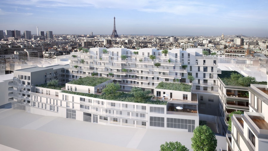Village Saint-Michel - Maquette projet - BNP Paribas Real Estate - Paris 15