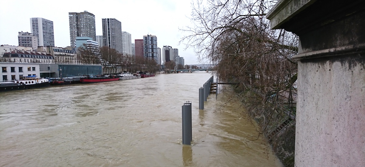 Crue de la Seine : mesures prises dans le 15ème