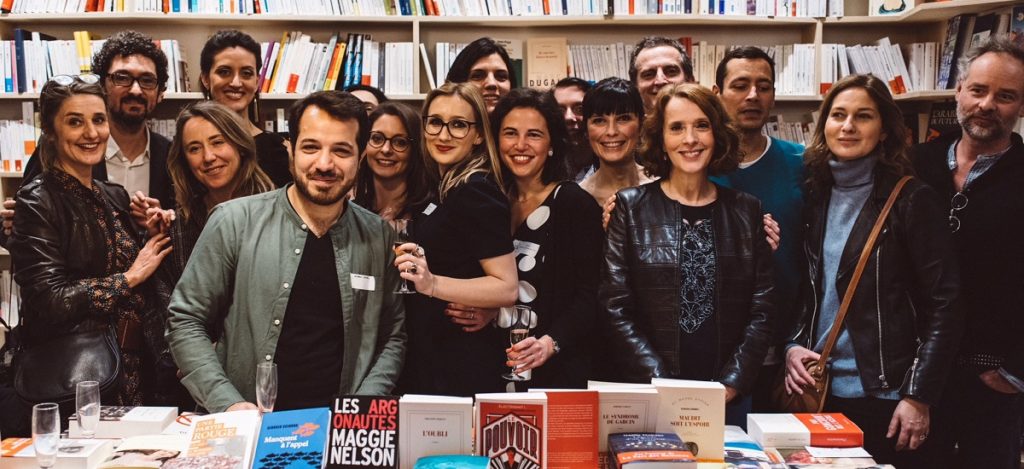 Prix littéraire blogueurs 2018 - Agathe the book - Véronique Olmi - jury - librairie Instant - Paris 15 eme arrondissement (c) Albin Durand