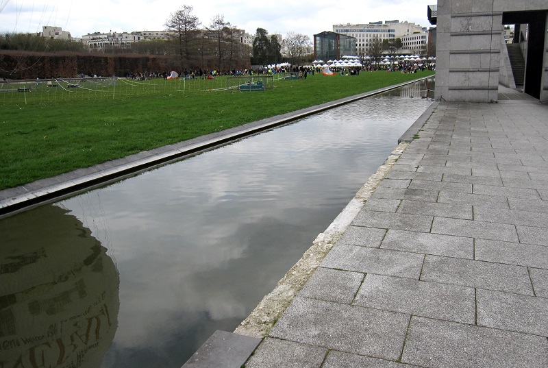 fontaine lisière - Parc André Citroen - Paris 15eme arrondissement
