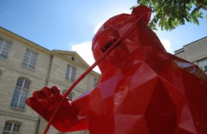 Le Panda - Richard Orlinski - hopital Necker - enfants malades - paris 15