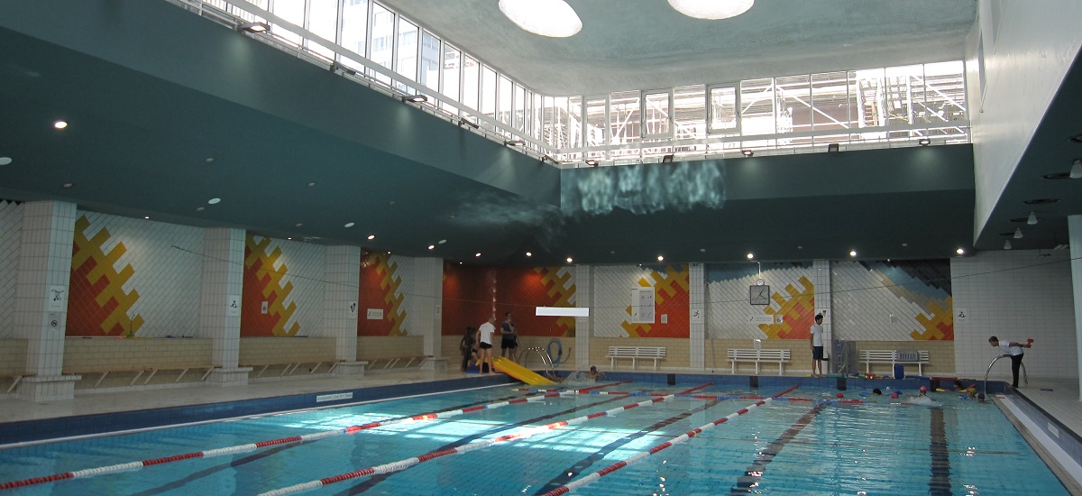 Inauguration des piscines Mourlon et Emile Anthoine, dédiée au handisport