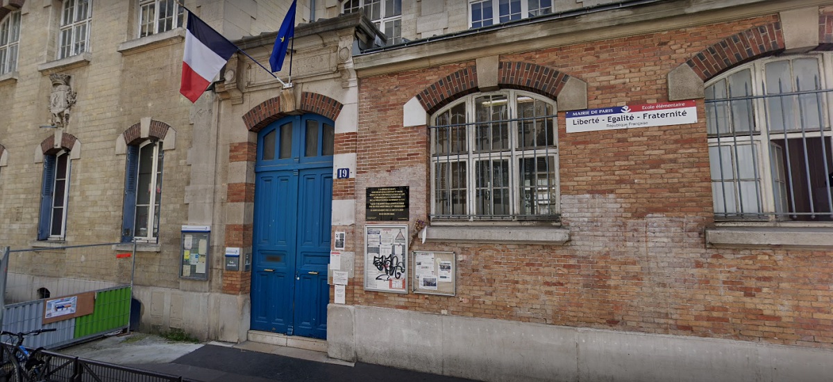 Coronavirus (Covid-19) : fermeture d'une classe dans une école de Paris 15 (mars 2020)