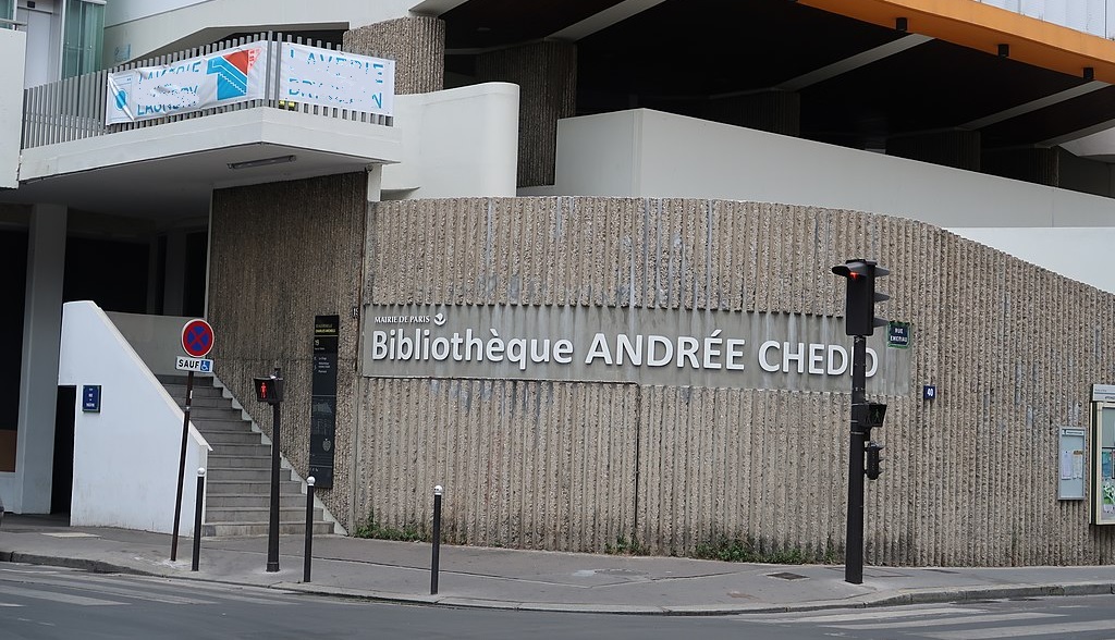 Réouverture de la bibliothèque Andrée Chedid